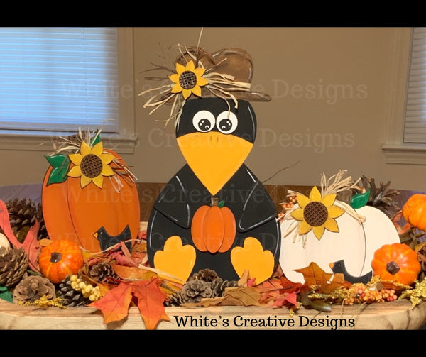 Pumpkin Shelf Sitter set of 2