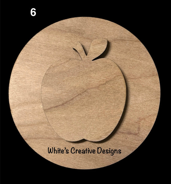 Home Sweet Home Sign Round Inserts