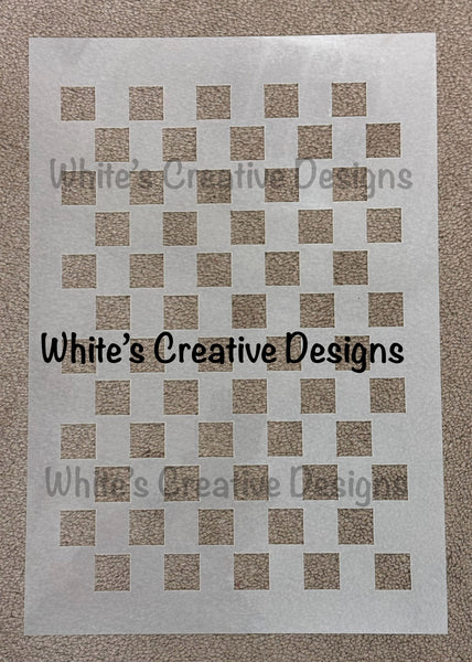 Checkered Stencils