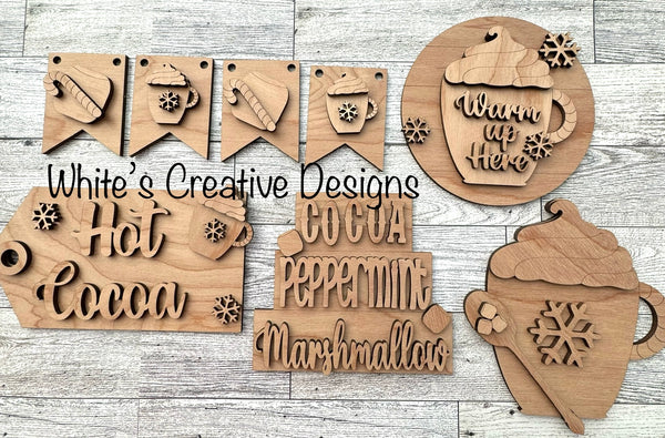 Hot Cocoa Tiered Tray (aka Hot Chocolate) :)