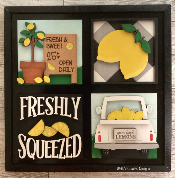 WCd DIY 4 Tile Leaning Sign Subscription