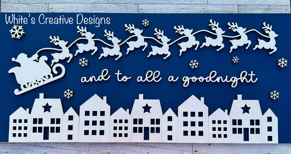 And to all a goodnight sign