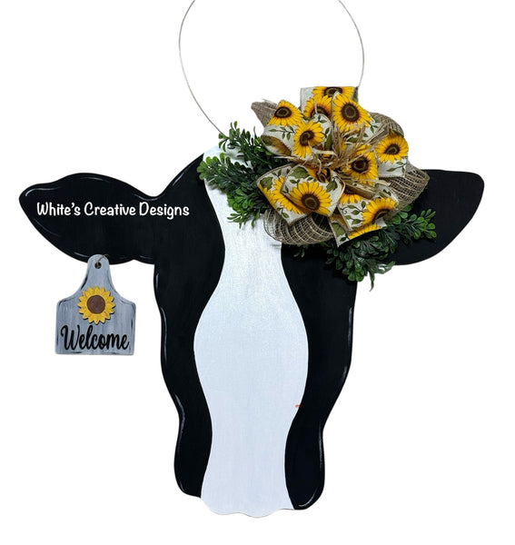Cow Face Door Hanger
