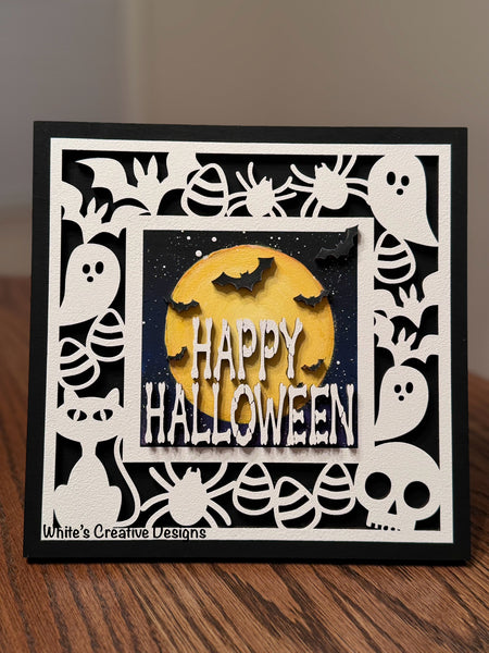 Halloween Single Tile Frame