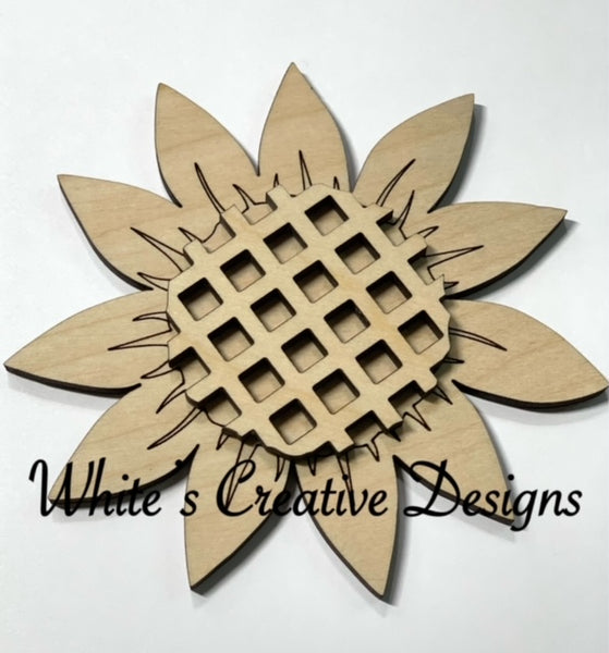 Sunflower Tiered Tray