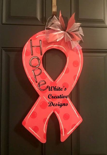 Awareness Ribbon Door Hangers (Y010)