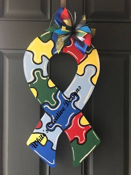 Awareness Ribbon Door Hangers (Y010)