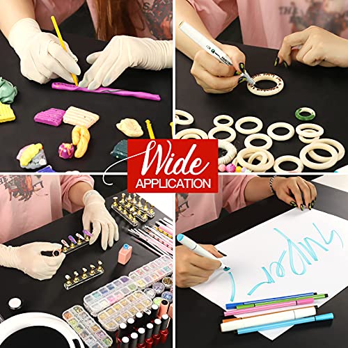 23.4”x 15.6”Oversize Silicone Mat for Crafts, LEOBRO Thick Silicone Mat for Jewelry Casting Mould, Placemat, Nonstick Heat-Resistant Multipurpose Silicone Craft Mat for Resin Casting Mould, Black