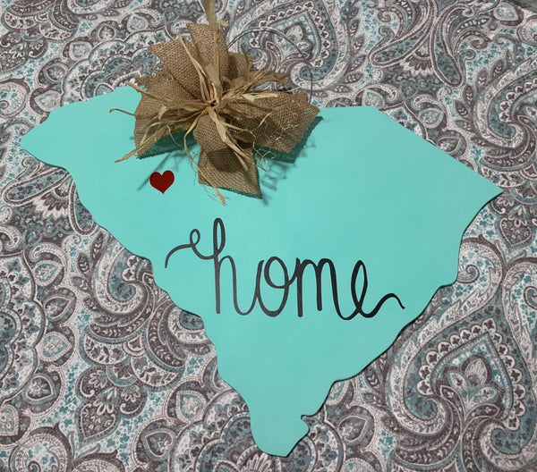 South Carolina State Door Hanger (Y020)