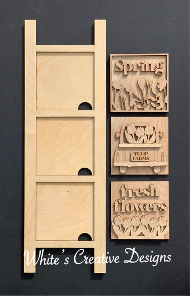 Spring Truck Leaning Ladder Kit