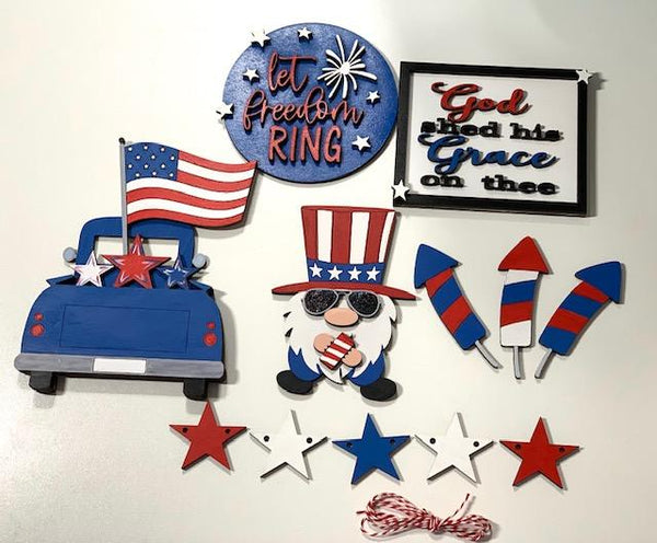 Fourth of July Tiered Tray Kit