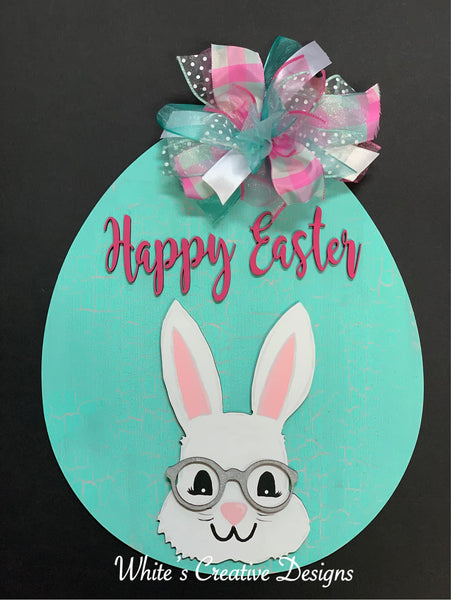 Easter Bunny with Glasses