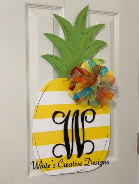 Pineapple Door Hanger (Y016)