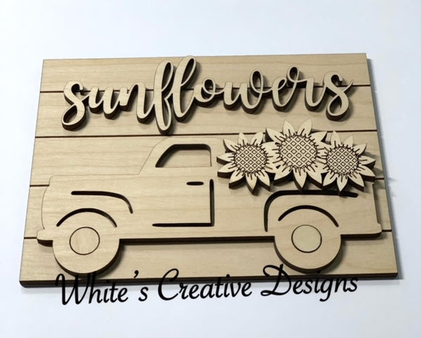 Sunflower Tiered Tray