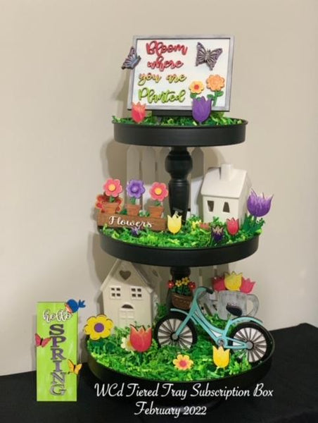WCd DIY Tiered Tray Monthly Subscription Box