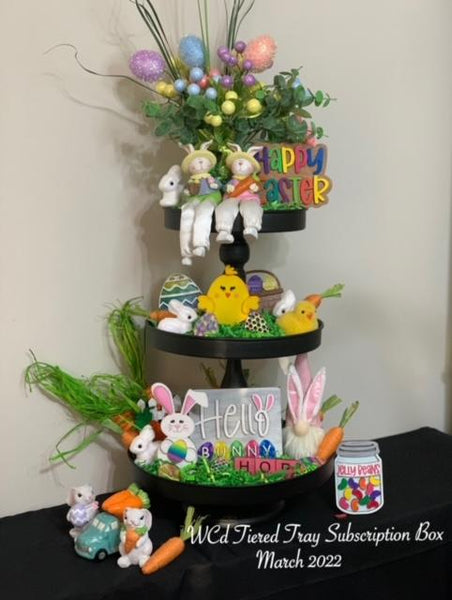 WCd DIY Tiered Tray Monthly Subscription Box