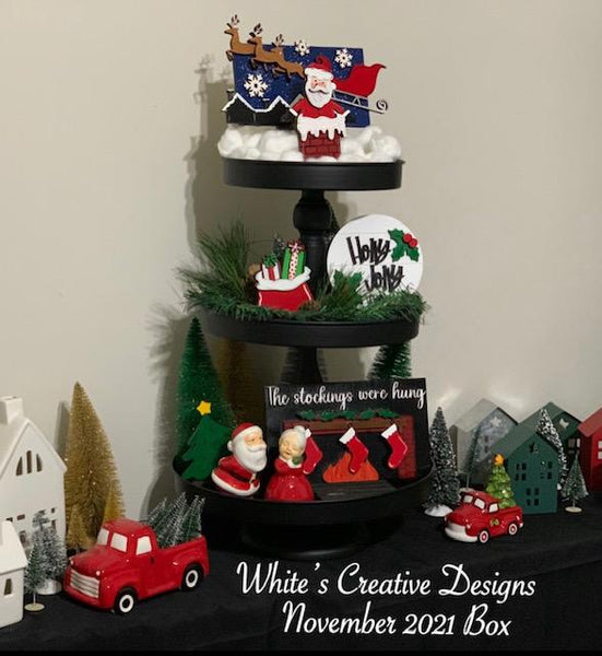 WCd DIY Tiered Tray Monthly Subscription Box