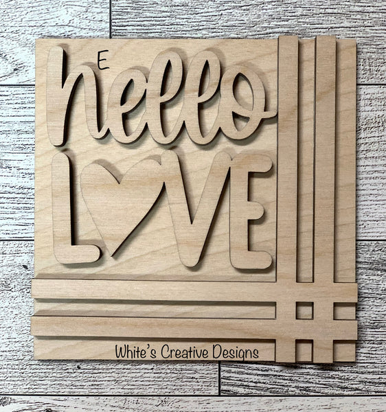 Valentine Leaning Ladder Tiles 2023