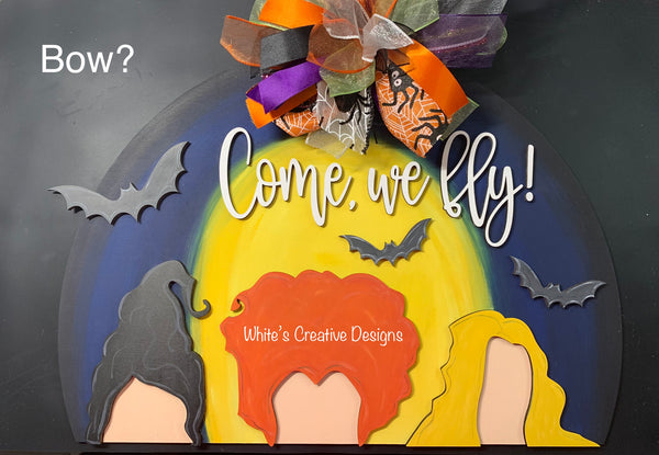 Come, we fly! Door Hanger (H027)