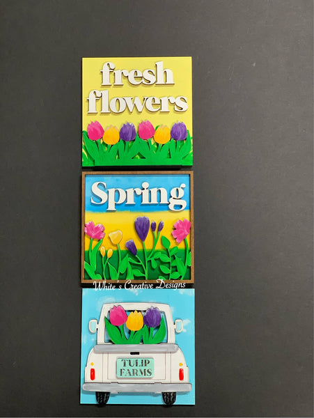 Spring Truck Leaning Ladder Kit