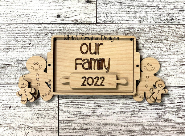 Gingerbread Man Cookie Sheet O#21