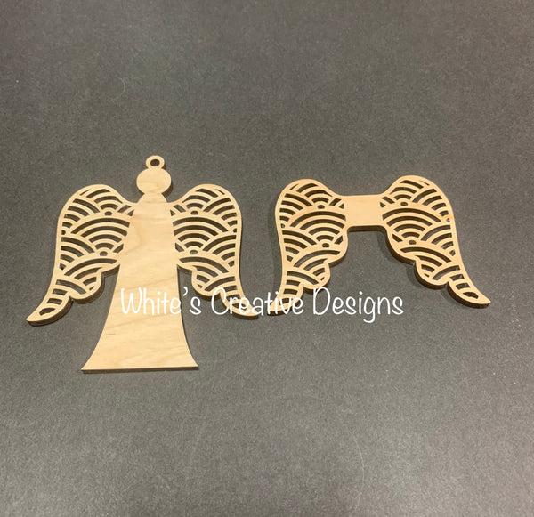 Angel Wings and Angel Ornaments