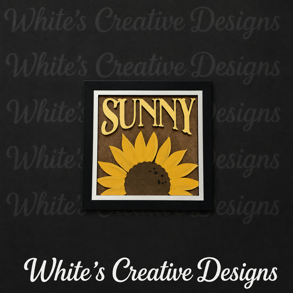 Sunflower DIY sign kits