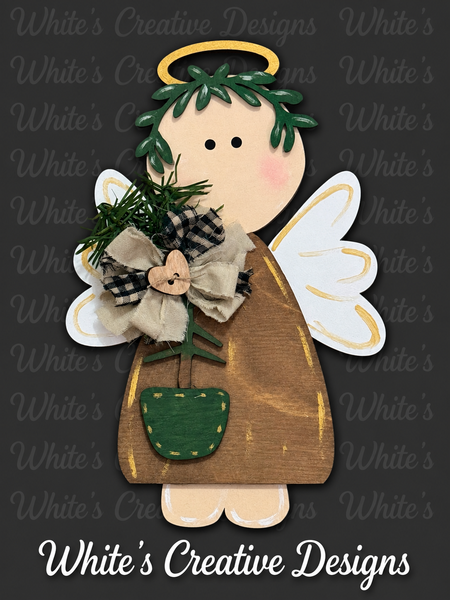 Angel Christmas Ornaments or Shelf Sitter DIY kits