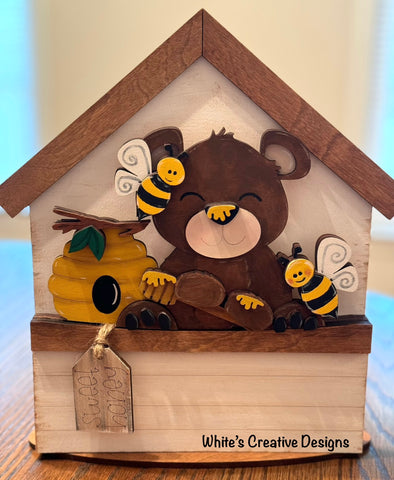 House For Flower Basket Inserts (DIY)