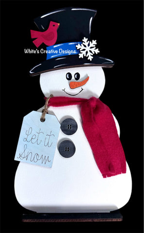 Snowman Shelf Sitter