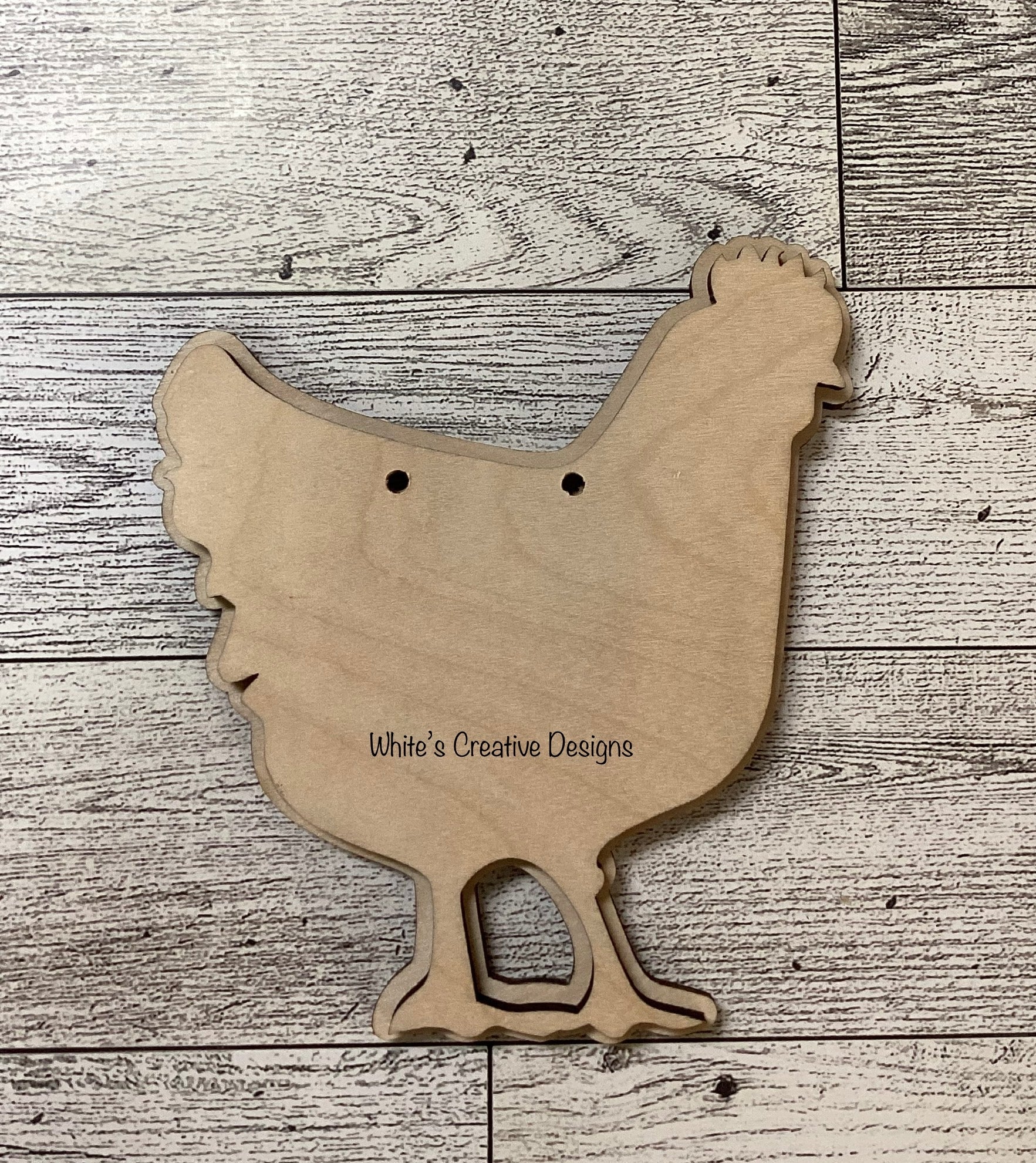 Chicken Bag Tag