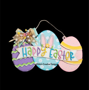 Easter Eggs Door Hanger