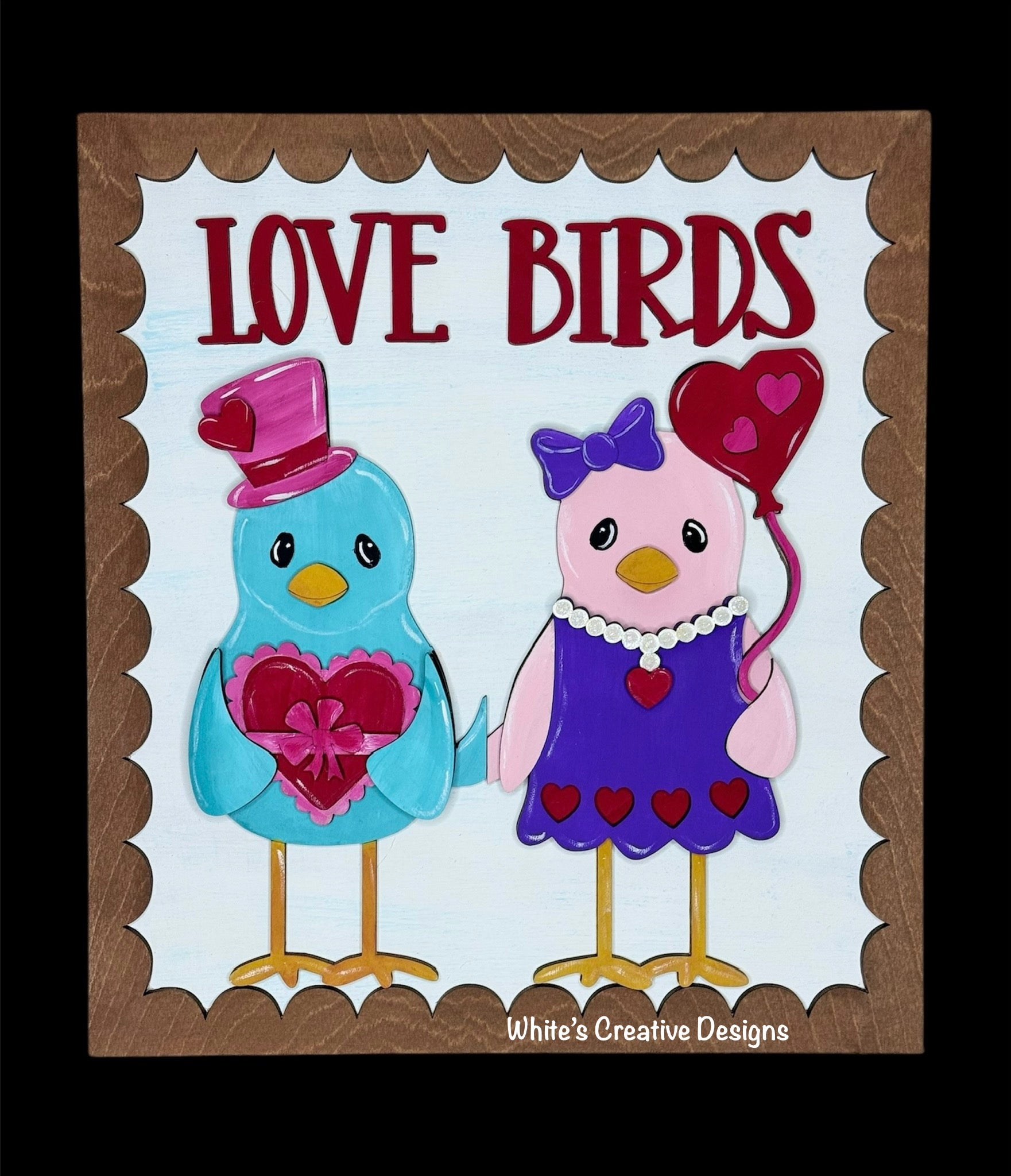 Love Birds Sign - DIY