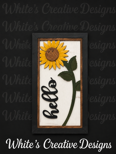 Sunflower DIY sign kits