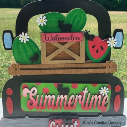 Truck shelf sitter Summertime (Watermelons)