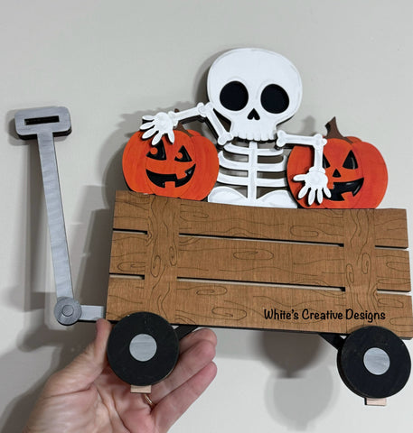 Skeleton Flower Basket Insert