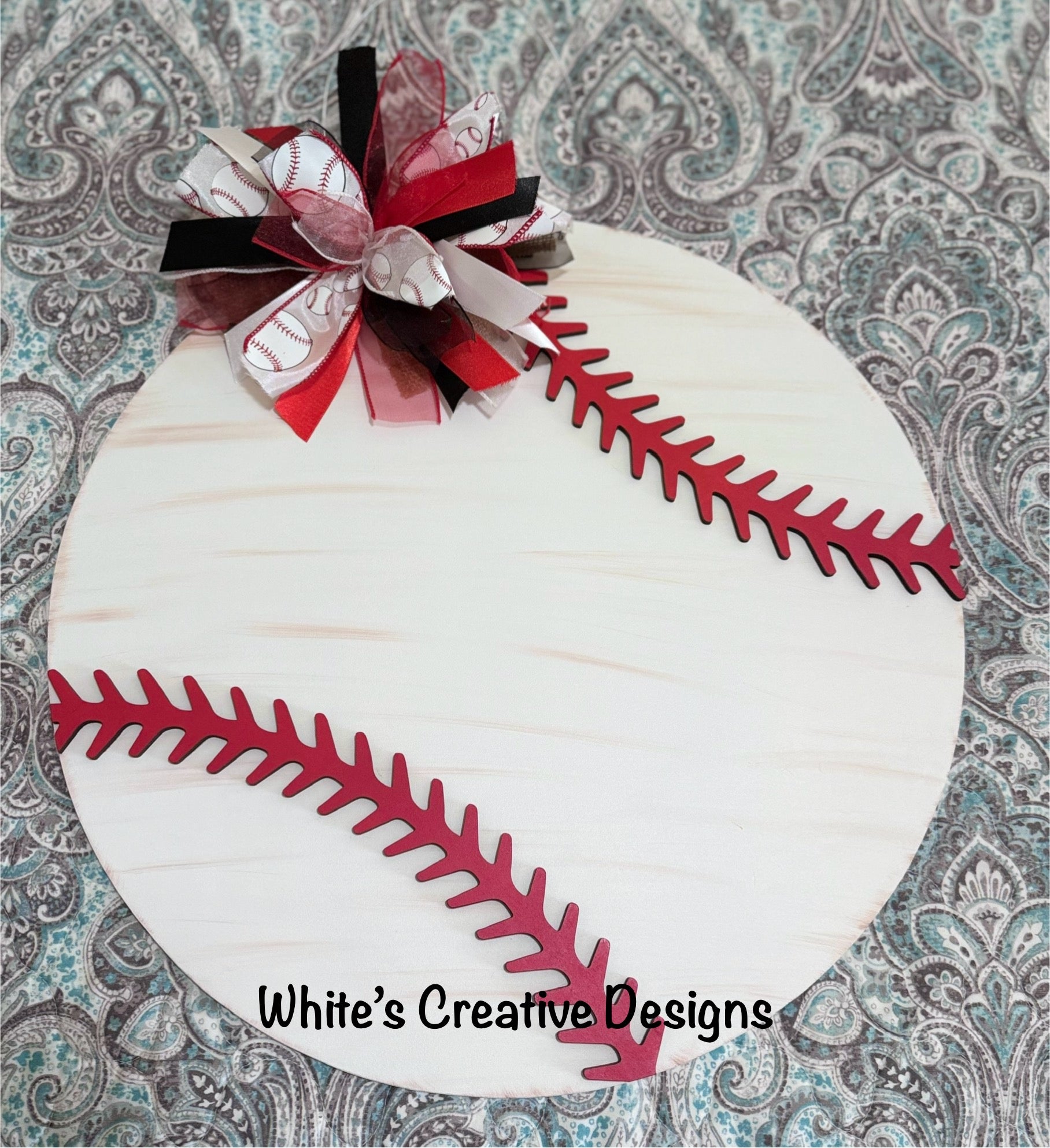 Baseball Door Hanger