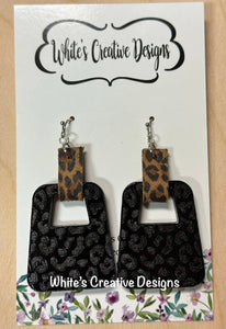 Cheetah (Black) Earrings