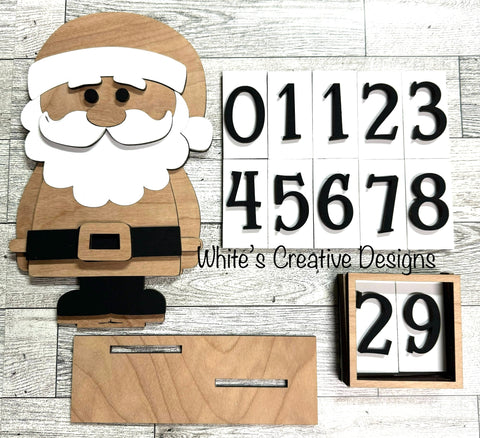 Santa Christmas Countdown Calendar