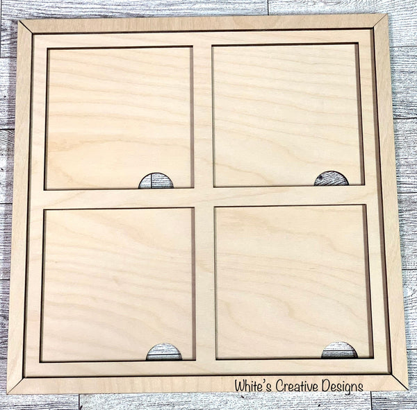 WCd DIY 4 Tile Leaning Sign Subscription