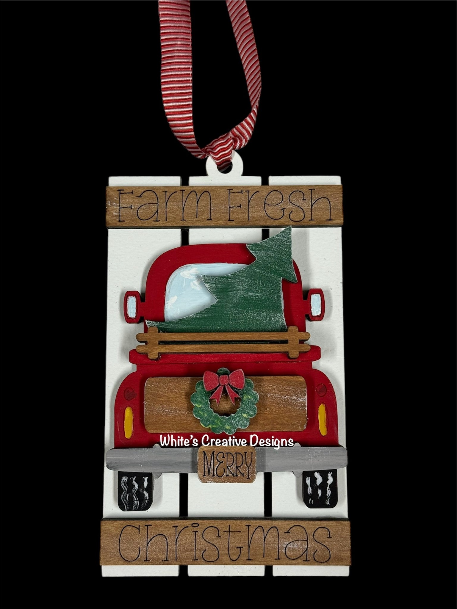 Farm Fresh Truck Ornament