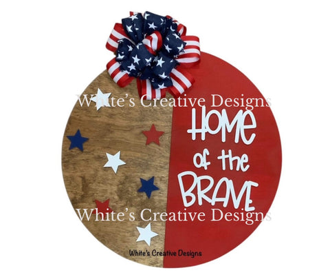 Home of the Brave SVG Digital Download