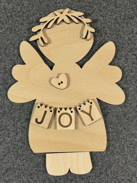 Angel Christmas Ornaments or Shelf Sitter DIY kits