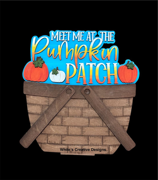 Basket, Wagon or Pumpkin Patch Insert DIY