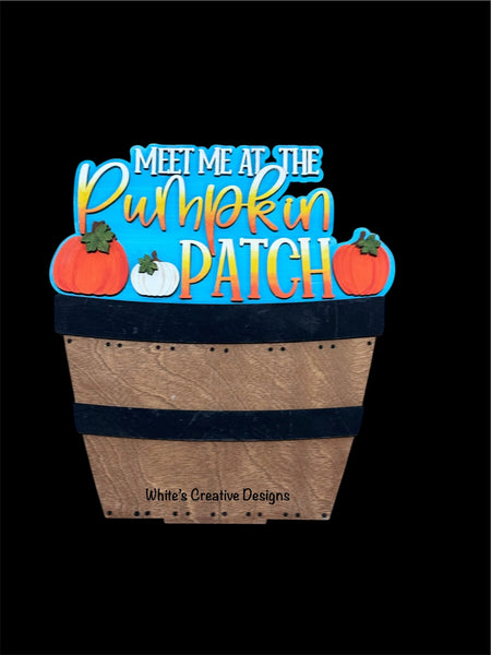 Basket, Wagon or Pumpkin Patch Insert DIY