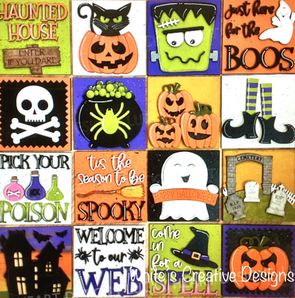 Halloween 2023 Ladder Tiles