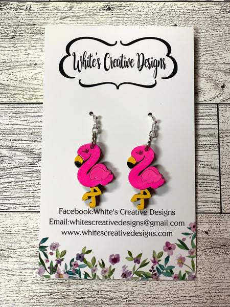 Flamingo Earrings