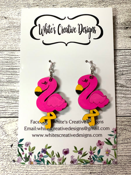 Flamingo Earrings