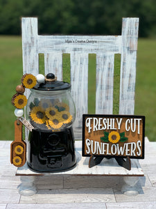 Sunflower Fillers, Scoop and Sign for Gumball Machine