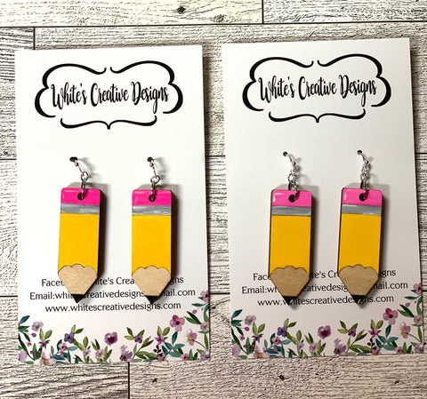 Pencil Earrings